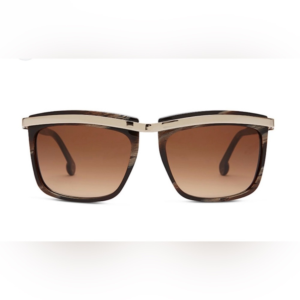 ✨ RARE Claire Goldsmith "Duke" Sunglasses – Black Horn ✨